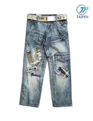 2016 Newest Fashion Boys Jeans Pants Wholesale Denim Jeans