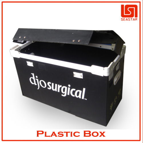 Hot sale high quality corrugated plastic folding boxes supplier