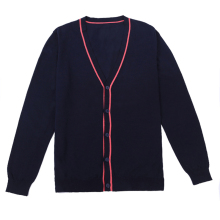 High quality custom Thick open sweater Open line sweater solid color Autumn and winter open line sweater