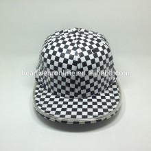 Damier Led Snapback Cap Flat And Short Brim Hip-Hop LED Cap