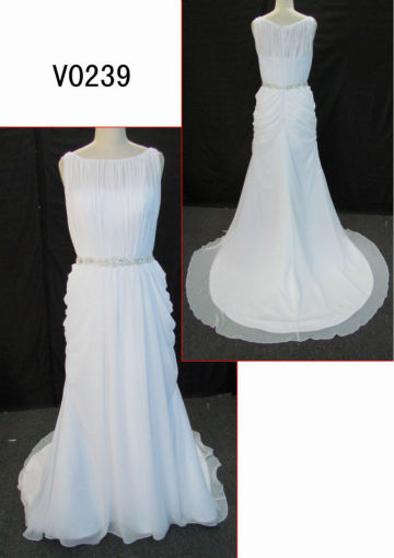 classical wedding dress