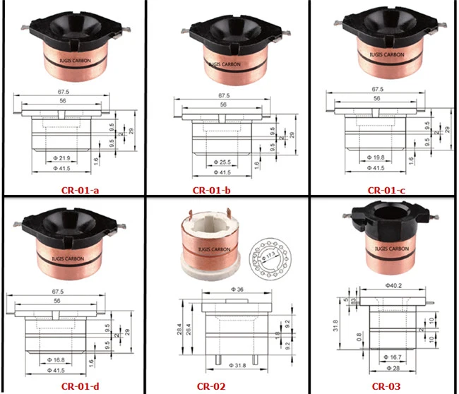 Auto Parts Collector Ring Manufacuter Cr-10