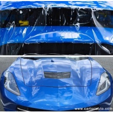 applying car paint protection film