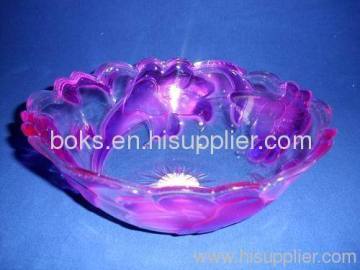 Transparent Plastic Fruit Plate Plastic Fruit Bowl 