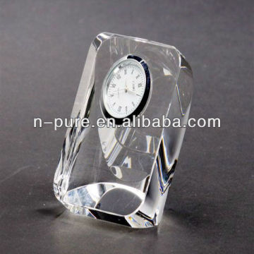 Clear Personalized Crystal Clock