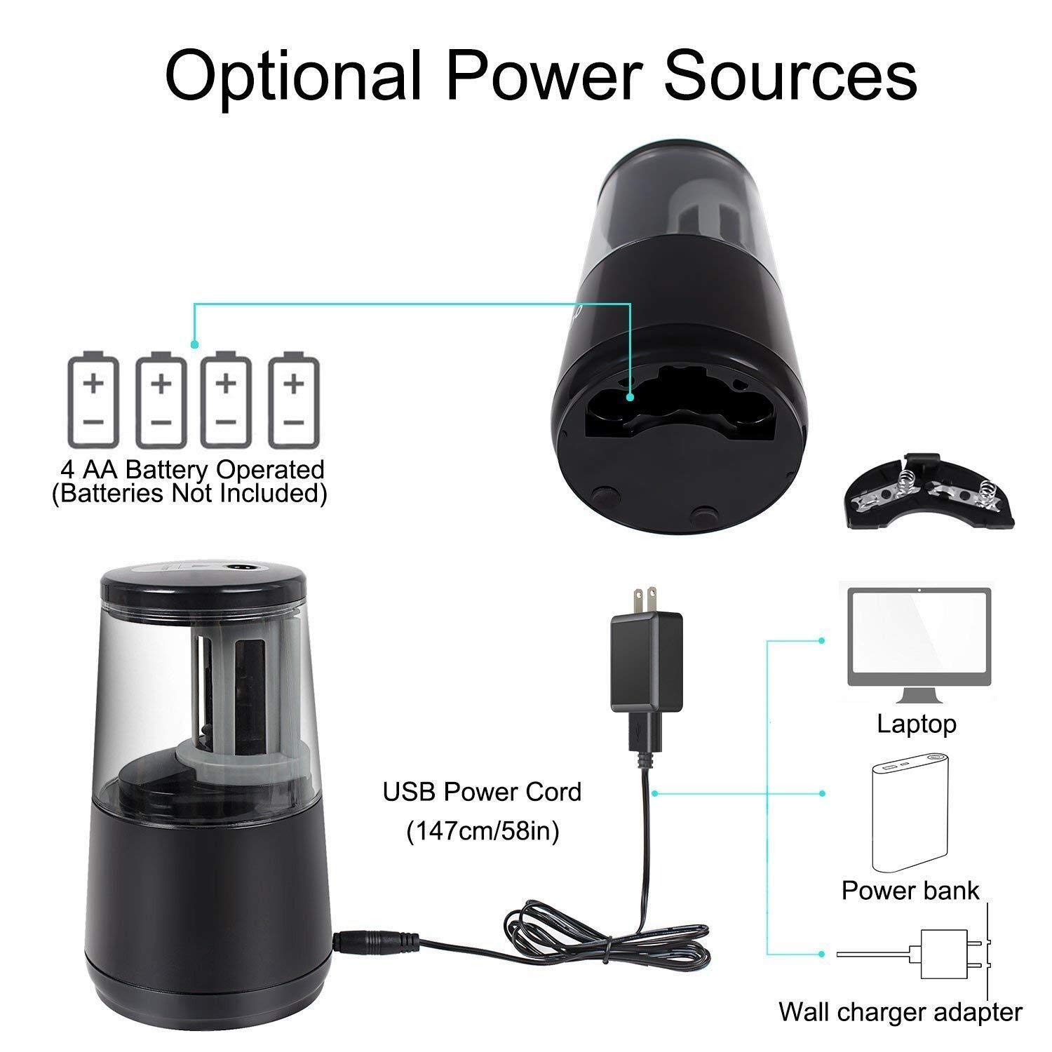 optional power sources