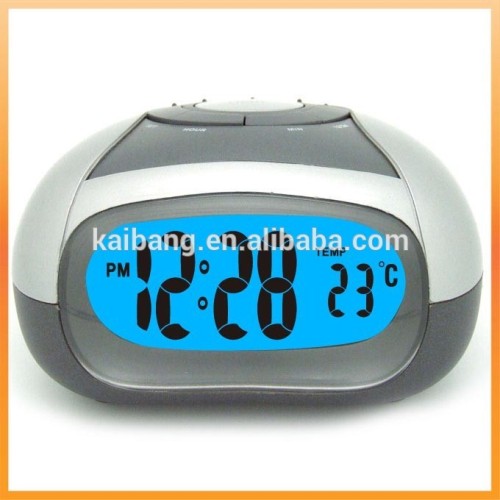 Talking LCD clock