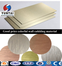 indoor wall covering colorful Aluminum Composite panel Cladding