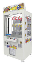 Arcade Claw Toy Crane Game Machine , Coin Inserted Vending Machine
