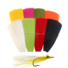 Tapered Synthetic Faux Bucktail for Trout Flies and Popper Lures