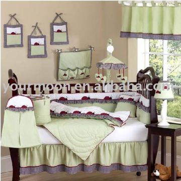 Cotton 4-piece Crib Bedding Set-cs20