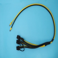 three branch pcie 6+2pin Power Supply Cable