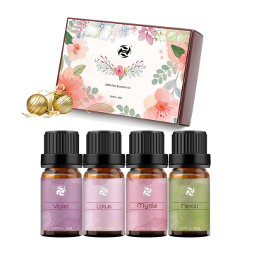 Top 6 Bio -Mischungen natürliche Aromatherapie reines ätherisches Ölsatz für Diffusoren, häusliche Pflege, frische Luft