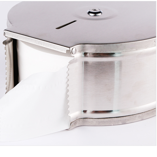 304 스테인레스 스틸 헤비 듀티 공용 욕실 종이 롤 홀더 안티 파손 산업 호텔 화장지 디스펜서