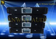 2x4400w High Powered Switching Power Amplifier 4ohm For Stage