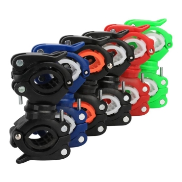 360 Degree Bicycle Clip-On LED Light Mount