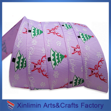 2016 hot sale colorful chritmas solid plain ribbon