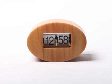 Small Egg Oval Mode Flip Clock