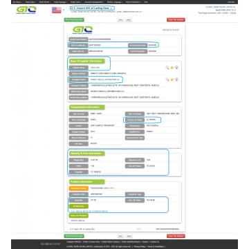 U.S. Trade Data about Medical Device