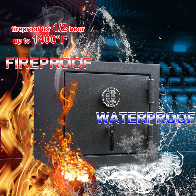 Cdt High Quality Digital Security Fireproof Waterproof Safe, Vibration Alarm Office Home Heavy Duty Fireproof Security Safes/