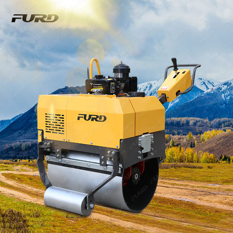 Best sell single drum hand road roller 500kg road roller