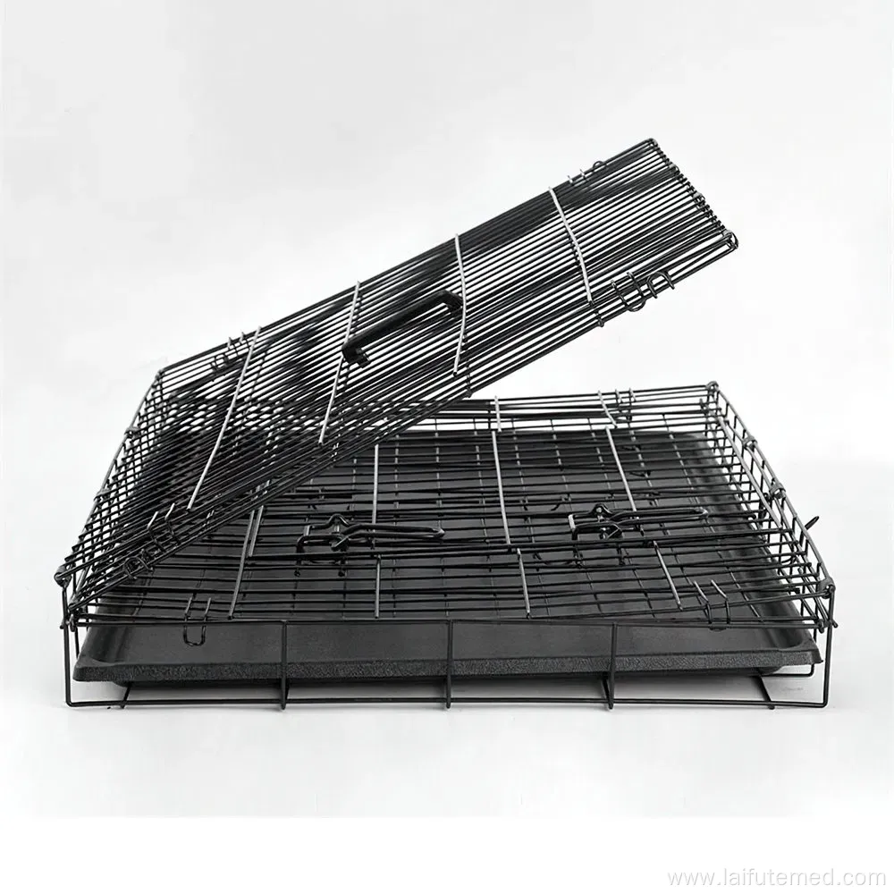 Collapsible Wire Dog Crate – 18"/24"/30"/36"/42"/48" Sizes