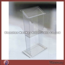 Contemporary Knock-down Perspex Speaker Lectern