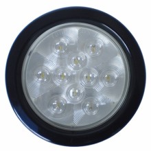 Sealed 12V/24V White Reverse Light, LED Truck Tail Light