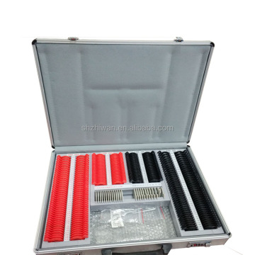 LSW-266 Optometry Trial Clips: Ophthalmic Lens Case with Prism Lens Set