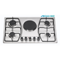 Built-in 5 Burners Gas And Electric Cooker