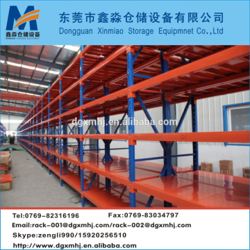 warehouse adjustable industrial steel shelving