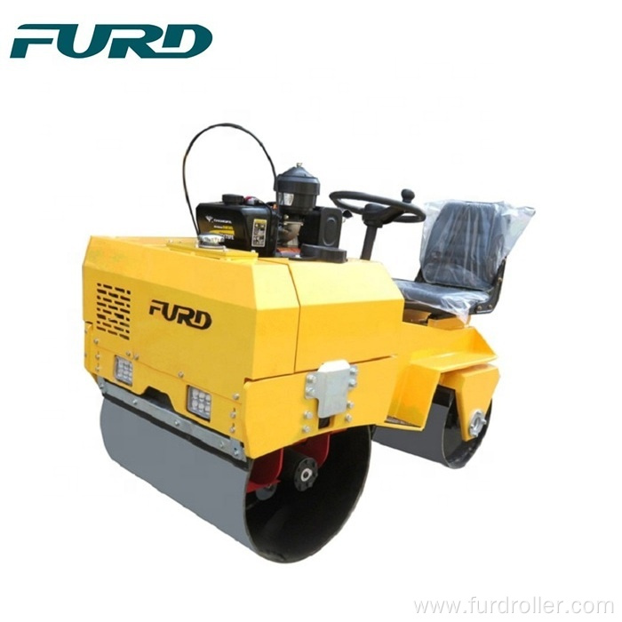 Ride On Double Drum Vibratory Road Roller For Asphalt FYL-855