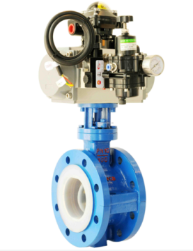 Fluorine Automatic Control Butterfly Valve