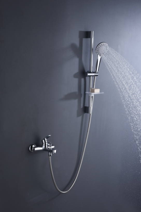 Single Lever Wall-Mounted Washbasin Mixer Two Functions