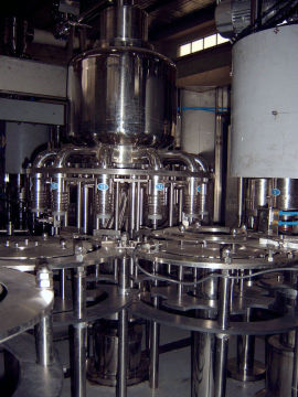 Hot Beverage Filling Machine , Washing Filling Capping Machine