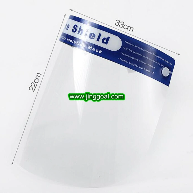 Protective Isolation Plastic Face Shield