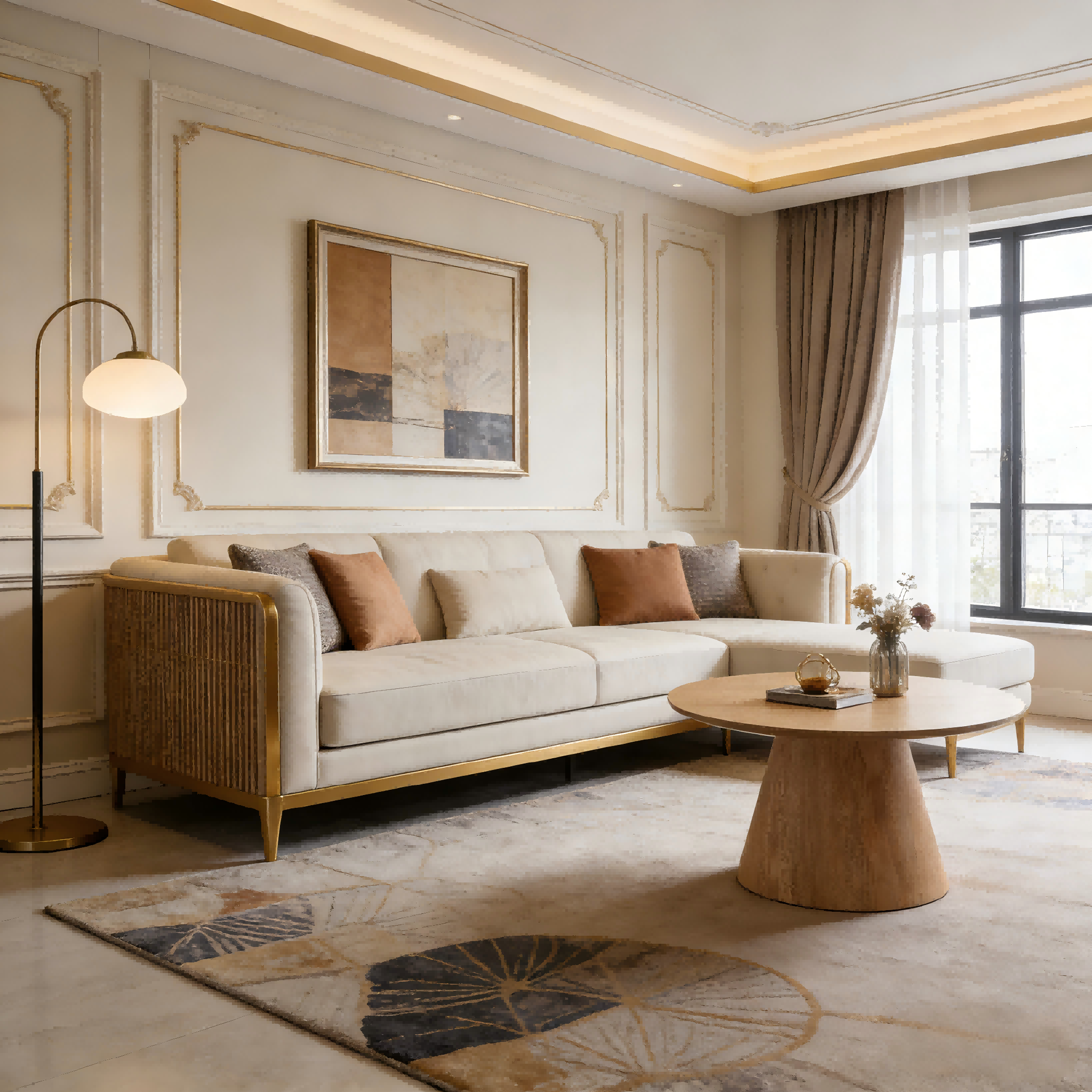 BR-AD-24909 Uma mesa de centro3 BR-AD-24909 A coffee table3