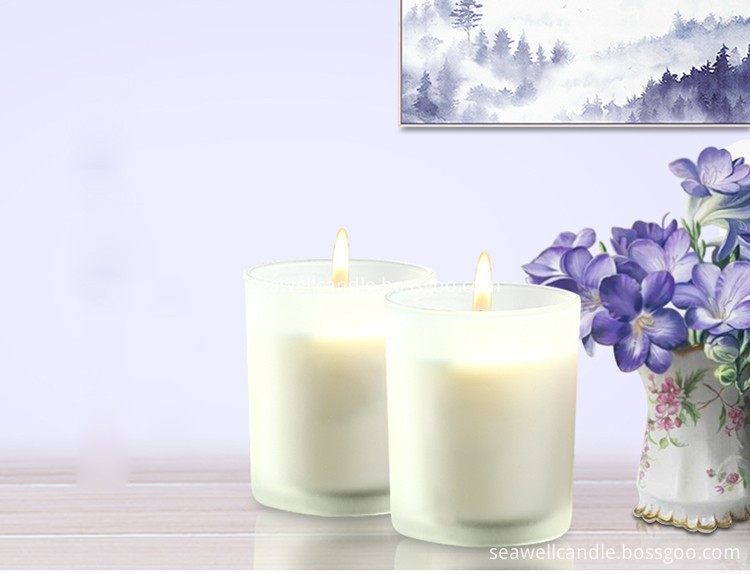 White Color Jar Candle 