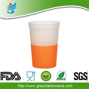Temperature Color Change Plastic Travel Mug