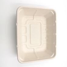 Compostable Biodegradable Tableware Bagasse 1200ml Food Tray