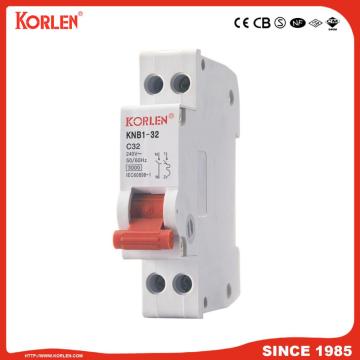 KNB1-32 Miniature Circuit Breaker 4.5KA 32A with CB