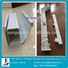 HOT!!! 5.2''PVC Roof Gutters And Pipes Accessories