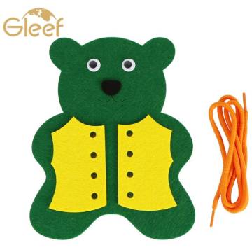 Toddlers Educational Toys Felt String Toys