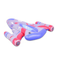 पानी बंदूक inflatable खिलौने के साथ हवाई जहाज inflatable फ्लोट