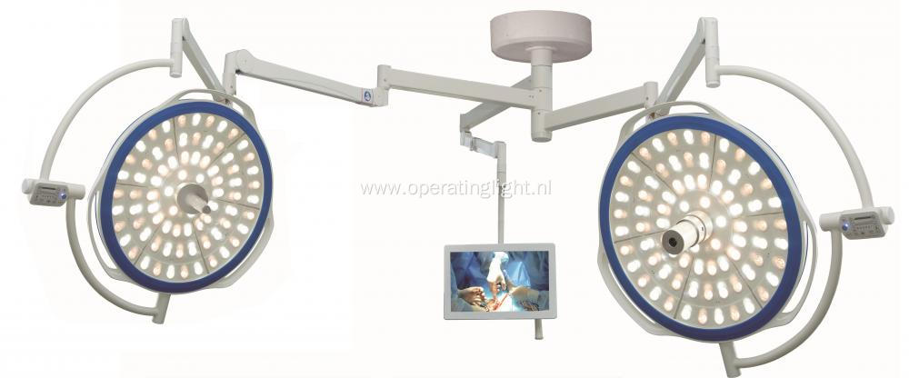 Double Dome Ceiling OT Light With Camera System & Wall Controller