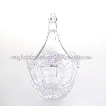 Gift Set crystal candy dish butter dish with lid