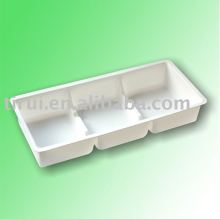 disposable corn starch biodegradable food container
