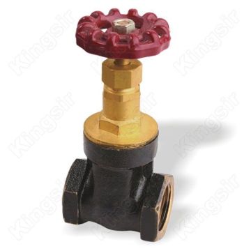 Straight-through Brass Thread Gate Valve