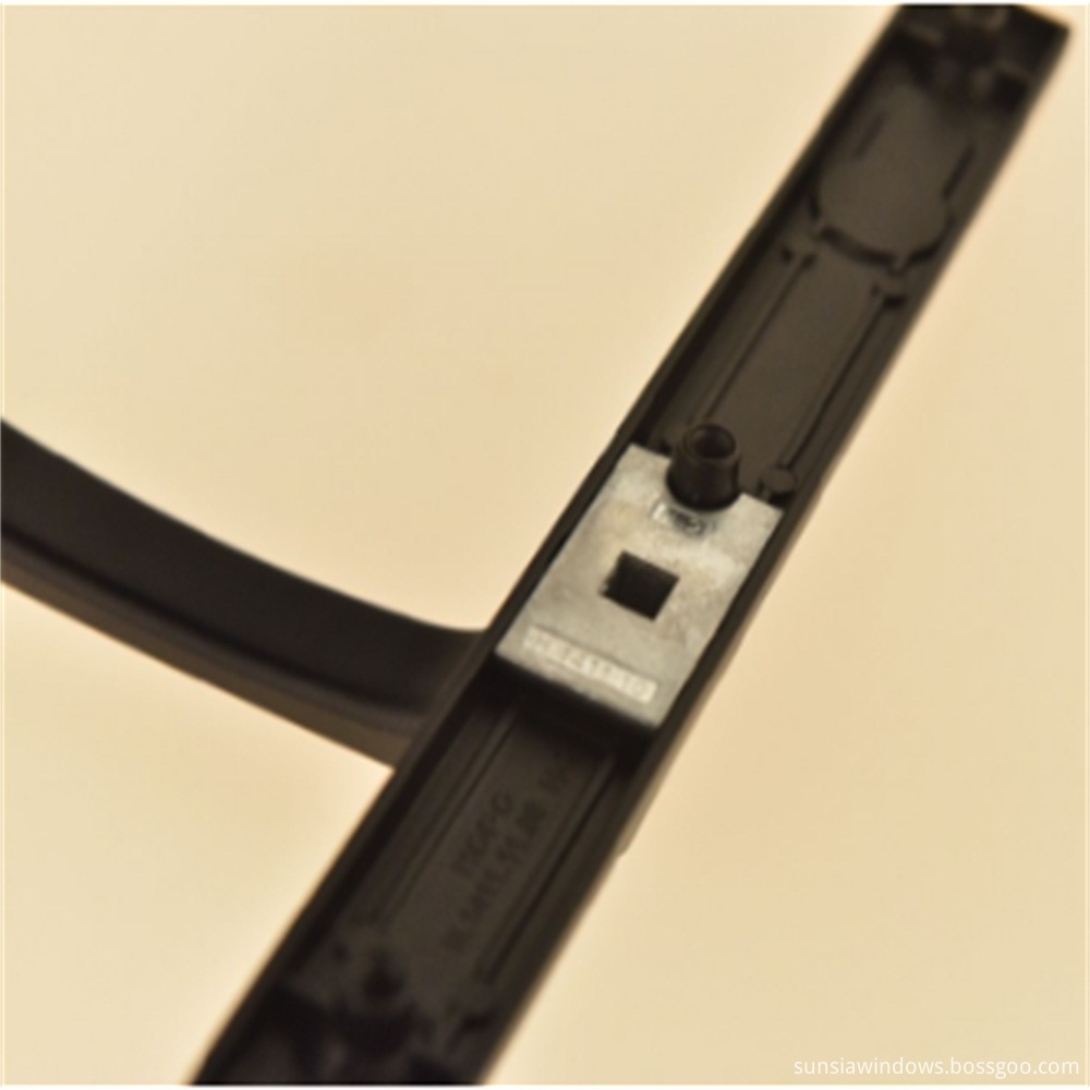 Double Sided Door Pull Handle without Key Hole   