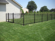 Industrial Aluminum Picket Fence for Park